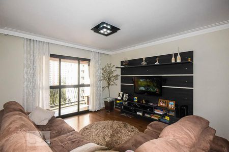 Sala de tv de apartamento à venda com 3 quartos, 122m² em Chácara Agrindus, Taboão da Serra