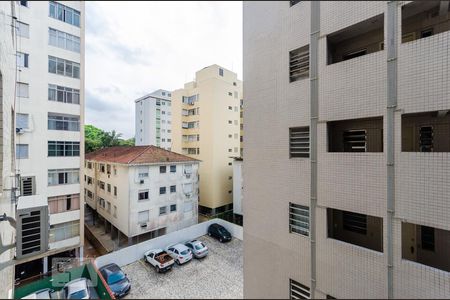 Vista de kitnet/studio para alugar com 1 quarto, 35m² em José Menino, Santos