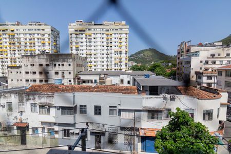 Vista da Sala de apartamento à venda com 2 quartos, 100m² em Rio Comprido, Rio de Janeiro