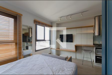Sala/Quarto de kitnet/studio para alugar com 1 quarto, 25m² em Liberdade, São Paulo