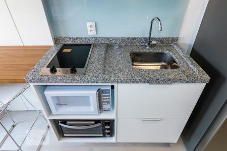 Studio para alugar com 25m², 1 quarto e sem vagaStudio - Cozinha