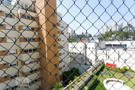 varanda com churrasqueira  vista  de apartamento para alugar com 3 quartos, 100m² em Vila Andrade, São Paulo