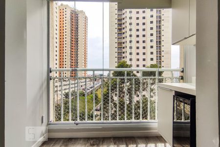 Varanda de apartamento para alugar com 2 quartos, 46m² em Jardim Henriqueta, Taboão da Serra
