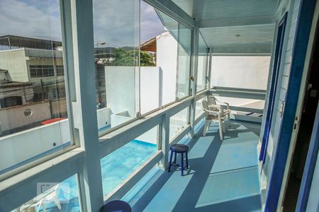 Varanda da Sala de casa à venda com 2 quartos, 504m² em Pechincha, Rio de Janeiro