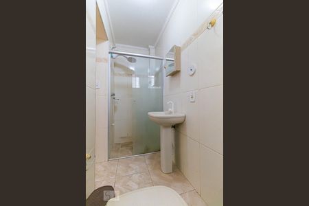 Apartamento à venda com 42m², 1 quarto e sem vaga Apartamento à venda com 42m², 1 quarto e sem vagaBanheiro da suíte