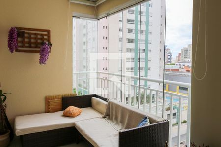Sacada de apartamento à venda com 2 quartos, 70m² em Olímpico, São Caetano do Sul