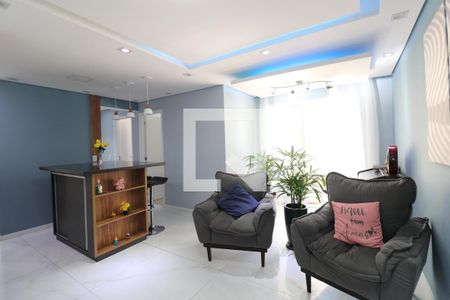 Sala de apartamento à venda com 3 quartos, 82m² em Jardim Flor da Montanha, Guarulhos