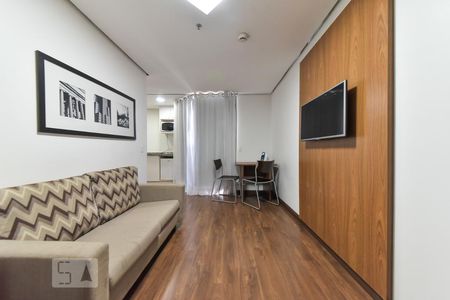 Sala de apartamento à venda com 1 quarto, 45m² em Centro, São Bernardo do Campo