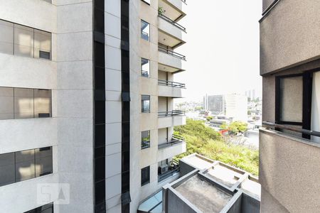 Sacada - Vista de apartamento à venda com 1 quarto, 45m² em Centro, São Bernardo do Campo