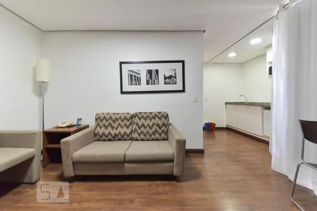 Sala de apartamento à venda com 1 quarto, 45m² em Centro, São Bernardo do Campo