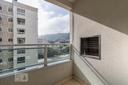 Varanda da Sala de apartamento à venda com 2 quartos, 52m² em Alto Petrópolis, Porto Alegre