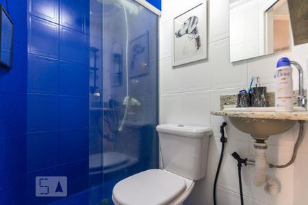 Banheiro de apartamento à venda com 1 quarto, 33m² em Bela Vista, São Paulo