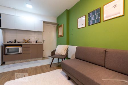 Sala de apartamento à venda com 1 quarto, 33m² em Bela Vista, São Paulo