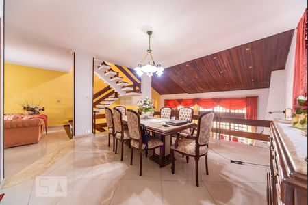 Sala de Jantar de casa à venda com 4 quartos, 500m² em Campestre, Santo André