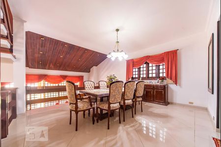 Sala de Jantar de casa à venda com 4 quartos, 500m² em Campestre, Santo André