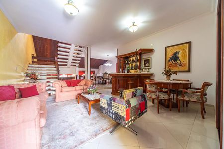 Sala de casa à venda com 4 quartos, 500m² em Campestre, Santo André