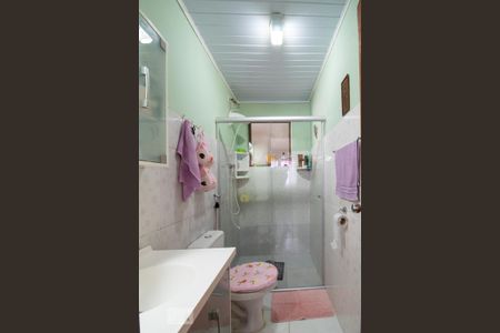 Casa à venda com 60m², 1 quarto e 2 vagasBanheiro