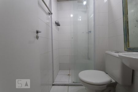 Banheiro de kitnet/studio à venda com 1 quarto, 35m² em Jardim Ibitirama, São Paulo