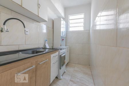 Cozinha de apartamento à venda com 1 quarto, 38m² em Farroupilha, Porto Alegre