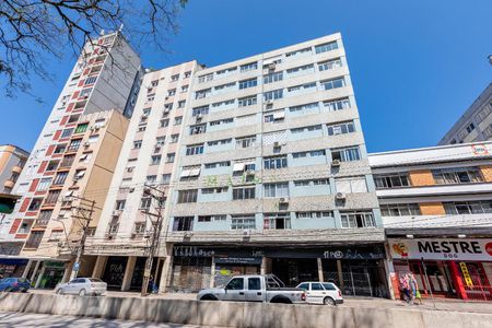 Fachada de apartamento à venda com 1 quarto, 38m² em Farroupilha, Porto Alegre