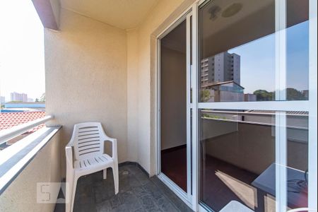 Varanda da Sala de apartamento à venda com 2 quartos, 57m² em Vila América, Santo André
