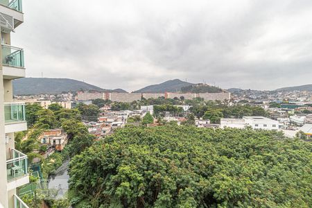 Vista da Varanda de apartamento para alugar com 1 quarto, 40m² em Taquara, Rio de Janeiro