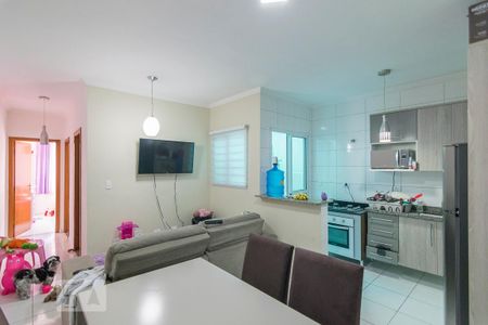 Sala de apartamento para alugar com 2 quartos, 50m² em Parque Oratório, Santo André