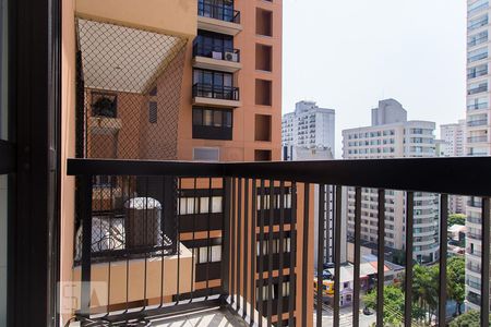 Varanda de apartamento para alugar com 1 quarto, 48m² em Vila Clementino, São Paulo