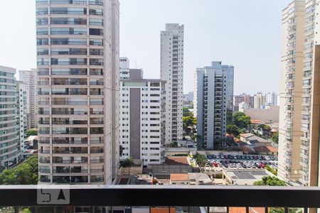 Vista da sala de apartamento para alugar com 1 quarto, 48m² em Vila Clementino, São Paulo