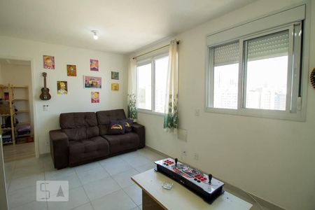 Sala - Cozinha de apartamento para alugar com 1 quarto, 35m² em Cambuci, São Paulo