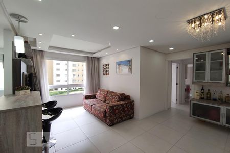 Sala de apartamento para alugar com 2 quartos, 62m² em Marechal Rondon, Canoas