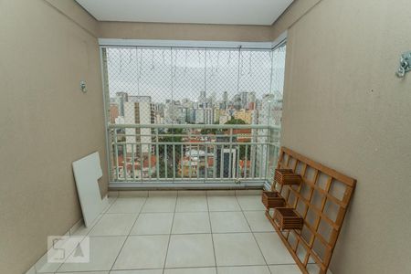 Varanda da Sala de apartamento para alugar com 2 quartos, 56m² em Barra Funda, São Paulo