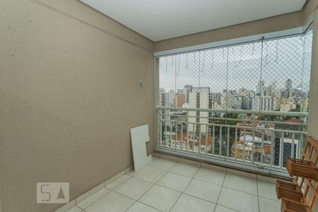Varanda da Sala de apartamento para alugar com 2 quartos, 56m² em Barra Funda, São Paulo