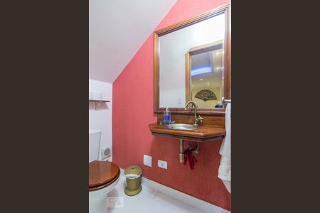 Lavabo de casa à venda com 3 quartos, 240m² em Vila Scarpelli, Santo André