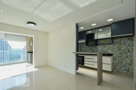 Sala de apartamento à venda com 1 quarto, 51m² em Vila Gertrudes, São Paulo