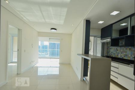 Sala de apartamento à venda com 1 quarto, 51m² em Vila Gertrudes, São Paulo
