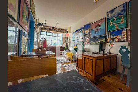 Sala de apartamento à venda com 2 quartos, 67m² em Botafogo, Rio de Janeiro
