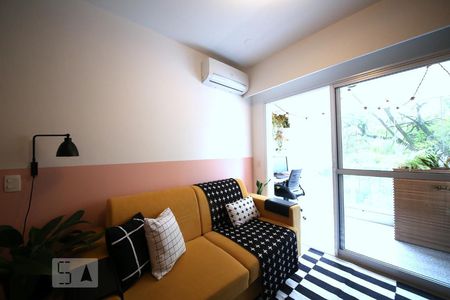 Sala de apartamento à venda com 2 quartos, 69m² em Brooklin Paulista, São Paulo