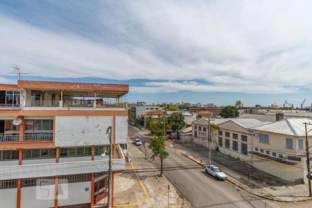 Vista da Sala de apartamento à venda com 2 quartos, 70m² em Floresta, Porto Alegre