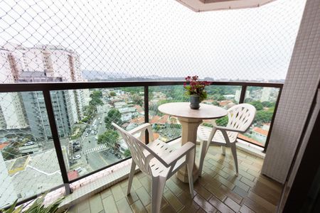 Sacada da Sala de apartamento à venda com 3 quartos, 108m² em Parque Mandaqui, São Paulo