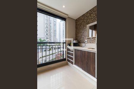 Varanda de apartamento à venda com 2 quartos, 64m² em Jardim Parque Morumbi, São Paulo