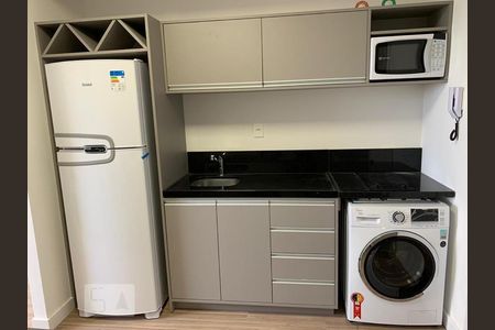 Cozinha e Área de Serviço de apartamento à venda com 1 quarto, 36m² em Marechal Rondon, Canoas