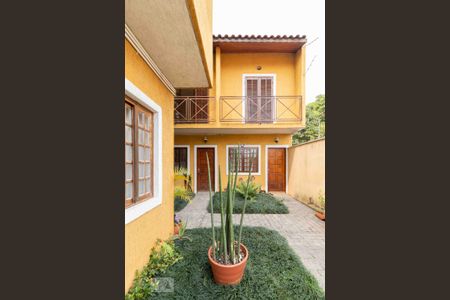 Área Externa - Fachada de casa de condomínio para alugar com 2 quartos, 65m² em Vila Esperança, São Paulo