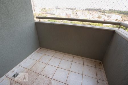 Varanda da sala de apartamento para alugar com 3 quartos, 80m² em Alto da Boa Vista, Ribeirão Preto
