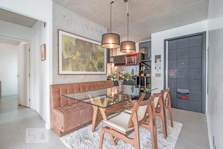 Sala de Jantar de apartamento para alugar com 2 quartos, 73m² em Jardim das Acácias, São Paulo