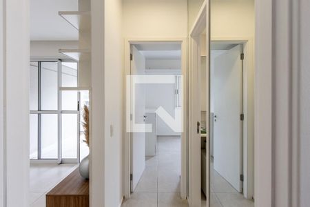 Corredor de apartamento para alugar com 2 quartos, 57m² em Barra Funda, São Paulo