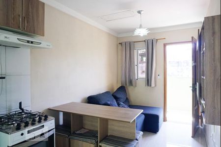 Sala/Cozinha de apartamento para alugar com 2 quartos, 40m² em Vila Dalila, São Paulo