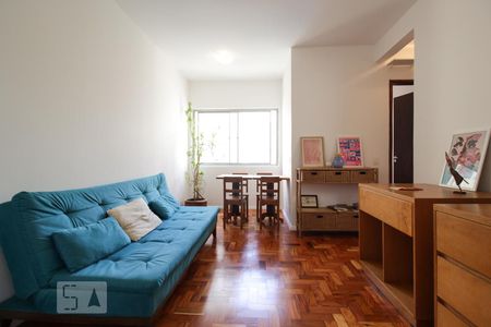 Sala de apartamento para alugar com 2 quartos, 65m² em Indianópolis, São Paulo