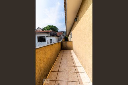 Varanda da Suíte 1 de casa para alugar com 3 quartos, 162m² em Parque Vitória, São Paulo