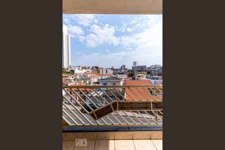 Varanda da Suíte 1 de casa para alugar com 3 quartos, 162m² em Parque Vitória, São Paulo